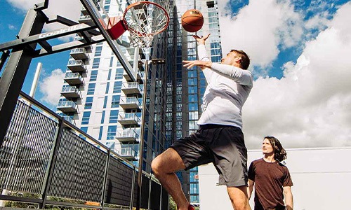 Basketball courts